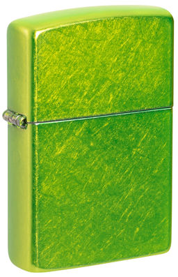 Зажигалка ZIPPO с кислотным зеленым покрытием | Lurid 24513