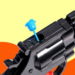 Цена за 2 шт. Водный пистолет Темный Призрак. 18 см. - Simaland фото 6