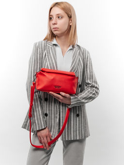 LACCOMA сумка Королина-Л815-алый эко кожа хлопок