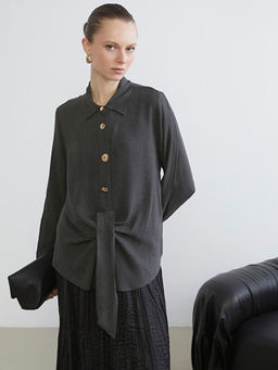 Regular Fit Ba?lamal? Kad?n G?mlek