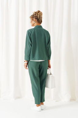 Костюм Beautiful Free 6457 бутылочно-зеленый