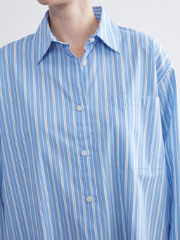 ?izgili Oversize Poplin Kad?n G?mlek