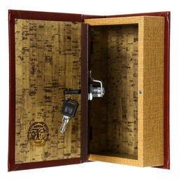 Шкатулка книга-сейф «Эстет», искусственная кожа, 21×13×5 см