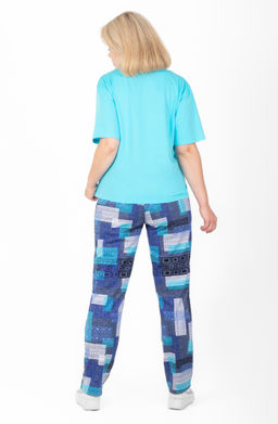 Костюм Рассвет К-290 (46-62) кулирка - Лотос фото 19