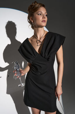 Платье Мэдж (чёрный) - Эльза фото 12