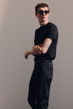 Pantalon de algodon Slim Fit - H&m фото 5