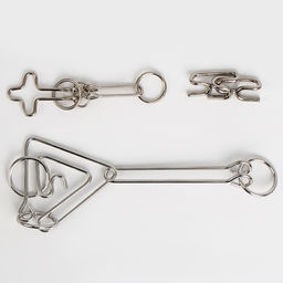 Металлические головоломки Наггет, 3 штуки - Puzzle фото 4