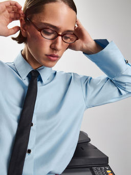 10200260554 Блузка жен. Pescado голубой