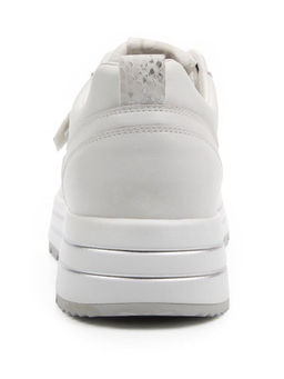 03-A1012-9A WHITE Кроссовки женские (натуральная кожа)