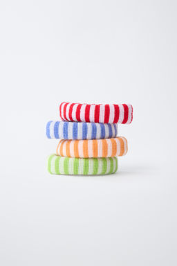 PACK CUATRO COLETEROS RAYAS / Multicolor - Zara фото 2