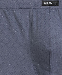 ATLANTIC 3MH-200 Трусы шорты Check - набор 3 шт. темно-синий + бургунди + голубой  фото 7