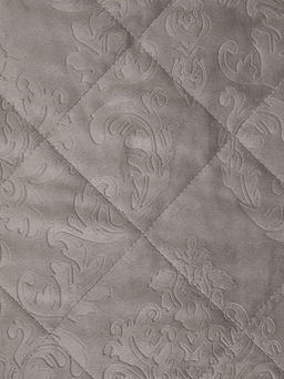 Набор покрывало и чехлы на подушку - Кристалл, цвет какао 220x240