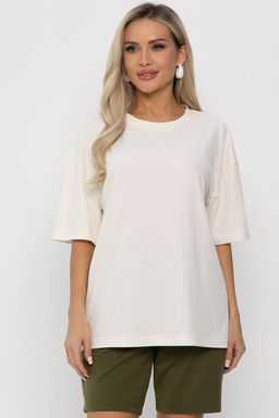 Футболка Аризона (молочная) Б13800-25М - Lt collection фото 2