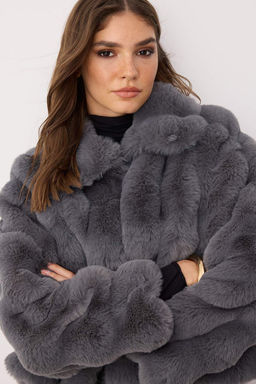 Gri Regular Kal?p Kurk Mont TWOAW26MO00105 - Trendyolmilla фото 9