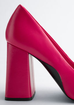 Zapatos de ante de tac?n ancho - H&m фото 4