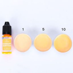 Краска - пигмент для воска «Флуоресцентный золотисто-желтый», 10 мл