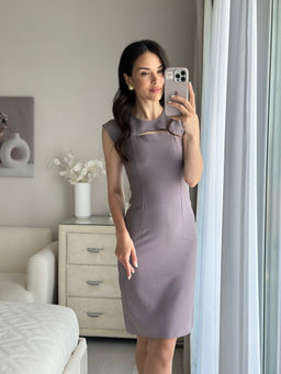 Платье Саньетто (лиловый) - Nadi bordo фото 3