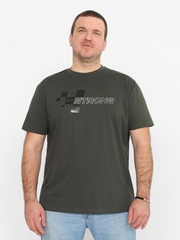 CRB wear/FSLM 60239-35 Футболка мужская,хаки/Ex.Cherubino