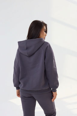 Костюм женский из Футера с начесом Графит Рост 160-175 см - Амавес-текстиль фото 5