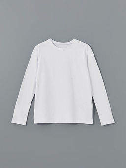 Bisiklet Yaka K?z ?ocuk Ti??rt