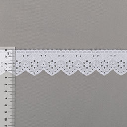 Шитье Gamma 37 мм GYEM-3702 в рулоне 9 м 0.2 м Турция белый