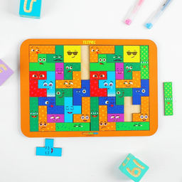 Головоломка-конструктор «Смайлики», большая