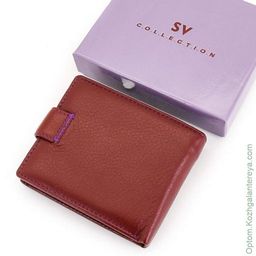Маленький женский кожаный кошелек SV СВ 1000-1034 - Sergio valentini фото 4