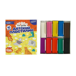 Пластилин «Calligrata kids: классический», 10 цветов, 200 г