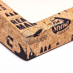 Цена за 20 шт. Коробка подарочная складная «Лучшему во всем» 20×20×4 см