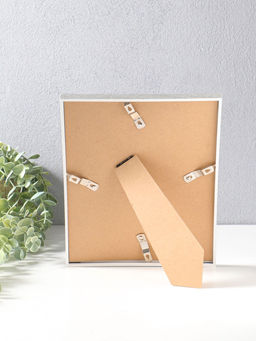 Фоторамка пластик 20х25 см "Современная классика" серый и белый 26х20,8х1,5 см