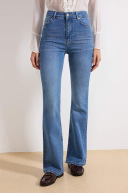 Mavi Yuksek Bel Ispanyol Paca Flare Jeans TWOAW26JE00095 - Trendyolmilla фото 15