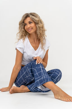 Костюм Натали футболка и брюки кулирка хлопок  фото 23