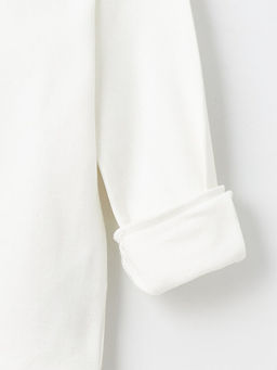 Bisiklet Yaka Bask?l? Uzun Kollu Erkek ?ocuk Ti??rt - Waikiki фото 3