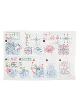 UNICON Конструктор Mini Blocks Розы 158 деталей, свет