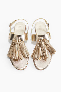 Sandalias con borlas - H&m фото 3