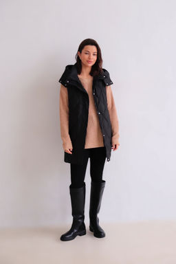 Martichelli Жилет стеганый чёрный  фото 19