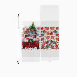 Коробка подарочная новогодняя складная пластиковая Счастья в Новом году, 12?15?12 см