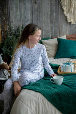 Пижама детская из кулирки пенье на манжетах Дрёма овечки - Амадэль фото 13