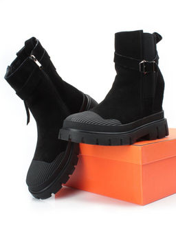 04-296-1M BLACK Ботинки зимние женские - No name фото 35