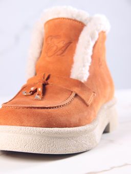 Ботинки EDART 307.florida be.мандарин замша/шерсть - Ed'art фото 17