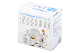 Чайн. пара 2 пр. 260 мл 14*14*8 см Айсберг волны - Elan gallery фото 10