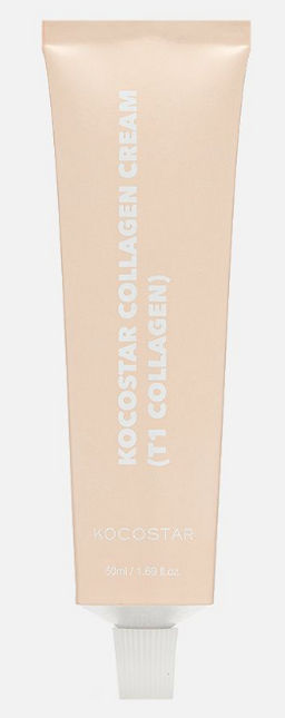 KOCOSTAR COLLAGEN CREAM (T1 COLLAGEN) Плёночная маска для лица с коллагеном
