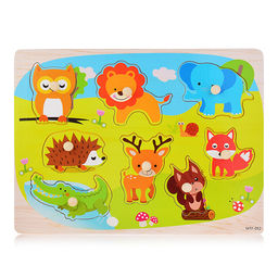 Пазл-вкладыш На солнечной полянке - Щепочка фото 2