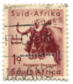 Марка Антилопа Гну ЮАР