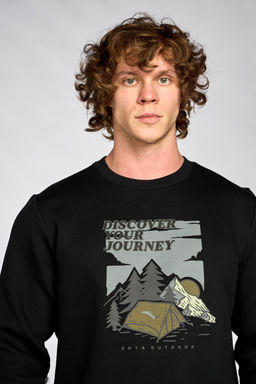 Свитшот Черный - Anta фото 4