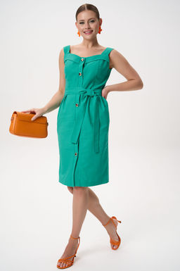 Сарафан Ширли (зелёный) - Эльза фото 8