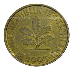 10 пфеннигов 1993 года F Германия