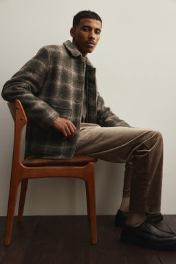 Pantalon de pana Regular Fit - H&m фото 4
