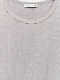 Домашний лонгслив ZR2603122809-38 / Zarina  фото 11