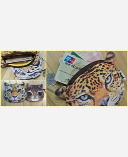 Кошелек тканевый Тигр 9046457 - Yiwu youda import & export co фото 4